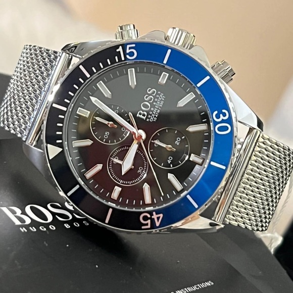 Boss Men’s Ocean Edition Chronograph Watch 
Case Size: 45mm - Picture 9 of 9